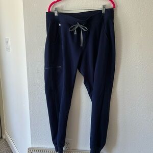 Figs navy blue joggers